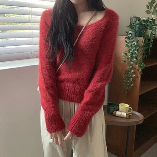Square mink knit