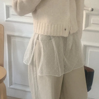 Lace layered dress