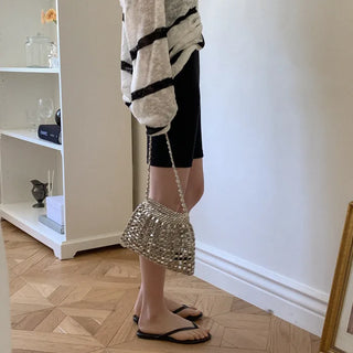 5/8 length high-waisted ribbed biker pants