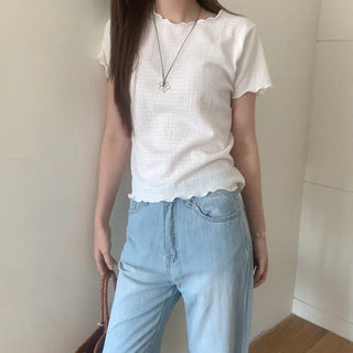 Wrinkle Wave Short-Sleeve T-Shirt