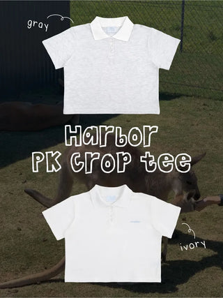 Short-sleeved polo shirt