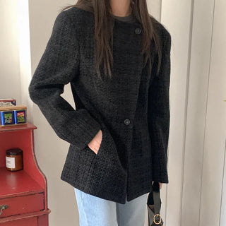 Wool tweed jacket