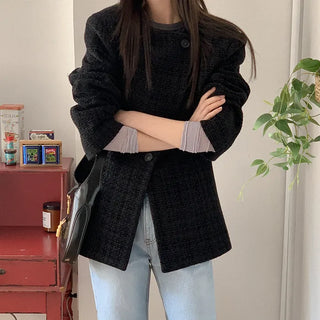 Wool tweed jacket