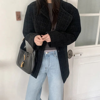 Wool tweed jacket