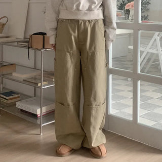 Wide Carpenter Chino Pants