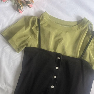Button sleeveless