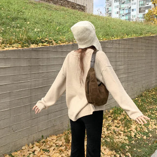 Wool Bouclé Trooper Hat