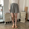 Terry cloth mini skirt