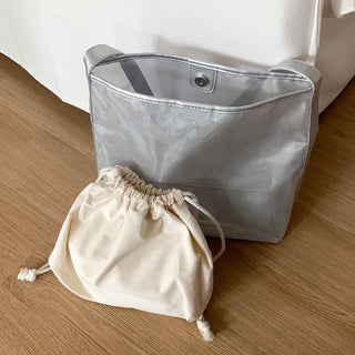 Mesh shoulder bag