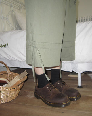 String Capri Pants