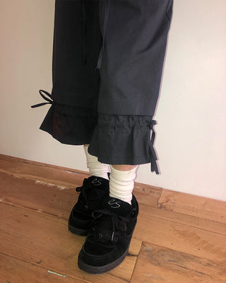 String Capri Pants