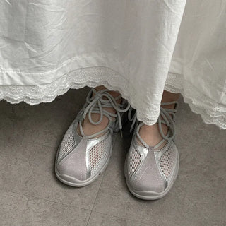 Lace-up sneakers