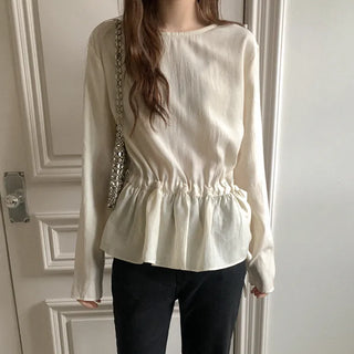 String Ribbon Blouse