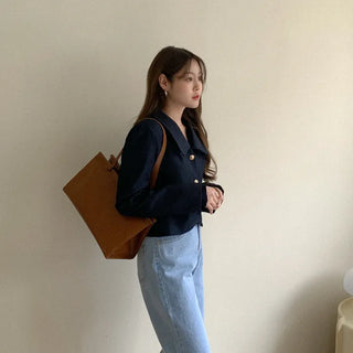 Short collar jacket