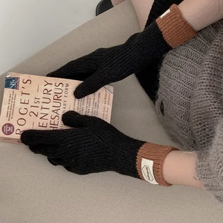 [Smartphone Compatible] Knit Gloves