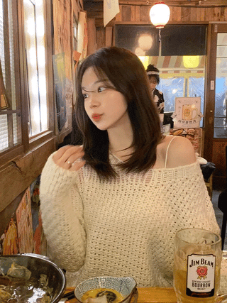 Vintage net knit