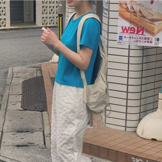 [moi,et] Modal Short-Sleeve T-Shirt