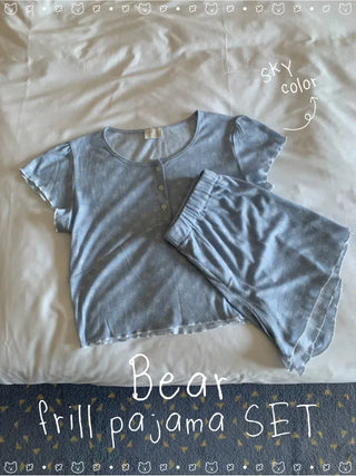 [Homewear] Frill Pajama Set