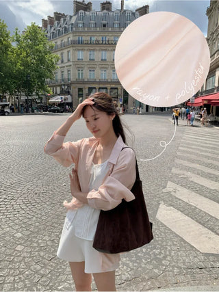 Loose-fit summer shirt