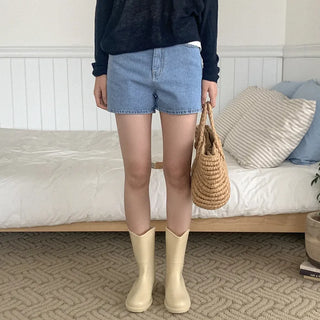 Mid-calf rain boots