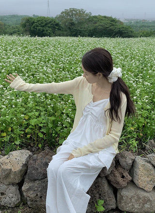 Ribbed Summer Cardigan