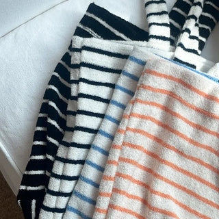 Striped Towel Tote Bag