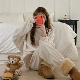 Fleece jersey set