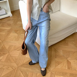 Mesh Mary Jane Flat Shoes