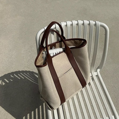 Pocket tote bag (3 colors)