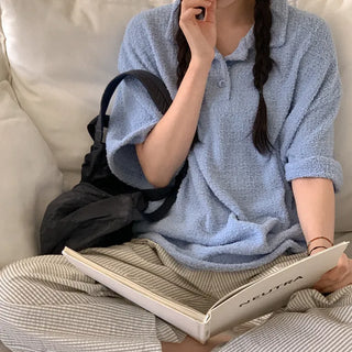 Towel Oversized Short-Sleeved T-Shirt