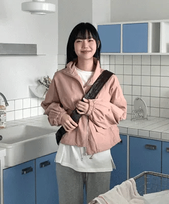 Pocket Cropped Hoodie