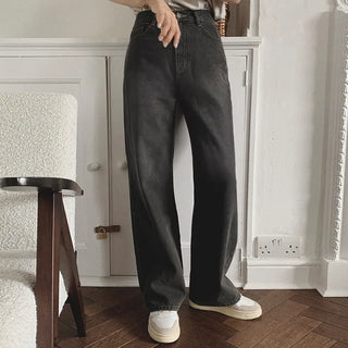Charcoal denim pants