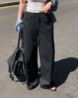 Summer wide chino pants