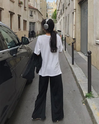 Wide training pants
