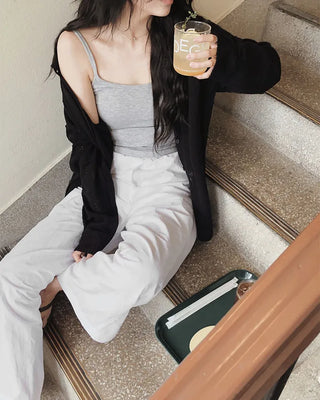 Perforated Collar Knit Jacket