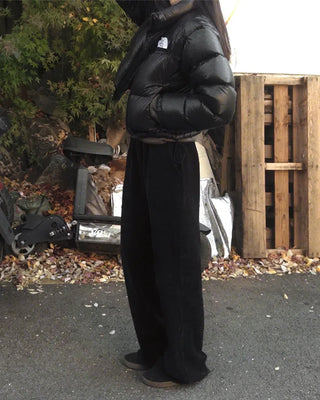 Corduroy training pants