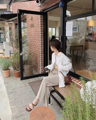 Cooling linen leg-lengthening pants - 7 colors