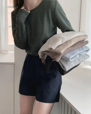 Loose knit top - 7 colors