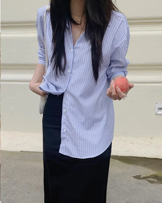 Cotton long skirt