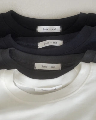 (8 colors) Basic Soft Long-Sleeve T-Shirt (Long Tee)