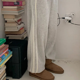 Fleece Bicolor Line 2-Way Pants