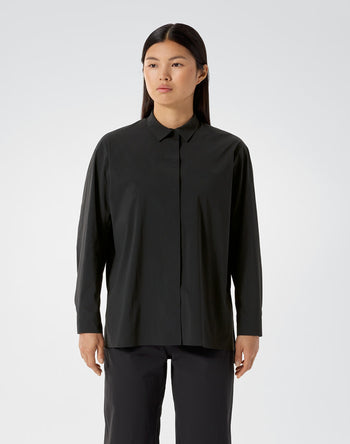 [arcteryx] Dyne Long Sleeve Shirt for Women - Black