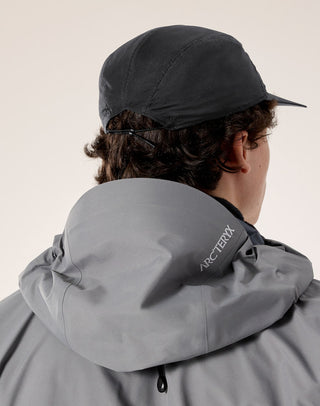 [arcteryx] Aerios 5-Panel Cap - Black / Arctic Silk
