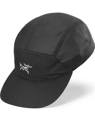 [arcteryx] Aerios 5-Panel Cap - Black / Arctic Silk