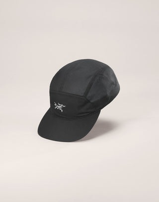 [arcteryx] Aerios 5-Panel Cap - Black / Arctic Silk