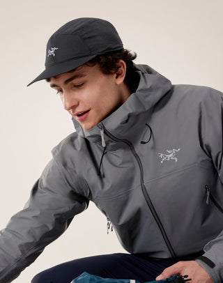 [arcteryx] Aerios 5-Panel Cap - Black / Arctic Silk