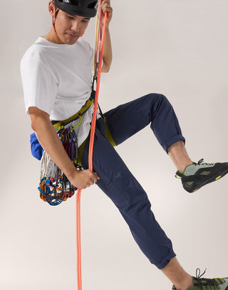 [arcteryx] Crag Cotton Pants for Men - Black