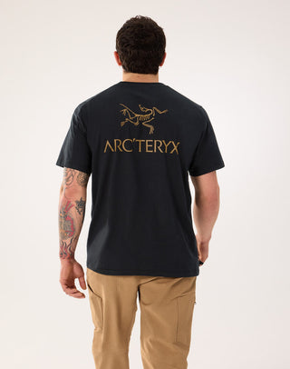 [arcteryx] Crag SL Cotton Bird Ward Short Sleeve Men's - 24K Black
