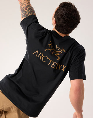 [arcteryx] Crag SL Cotton Bird Ward Short Sleeve Men's - 24K Black