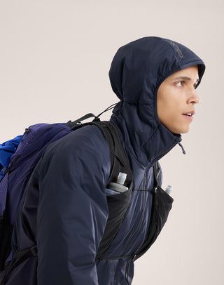 [arcteryx] Atom Hoodie for Men - Carob / Blk / Dynasty